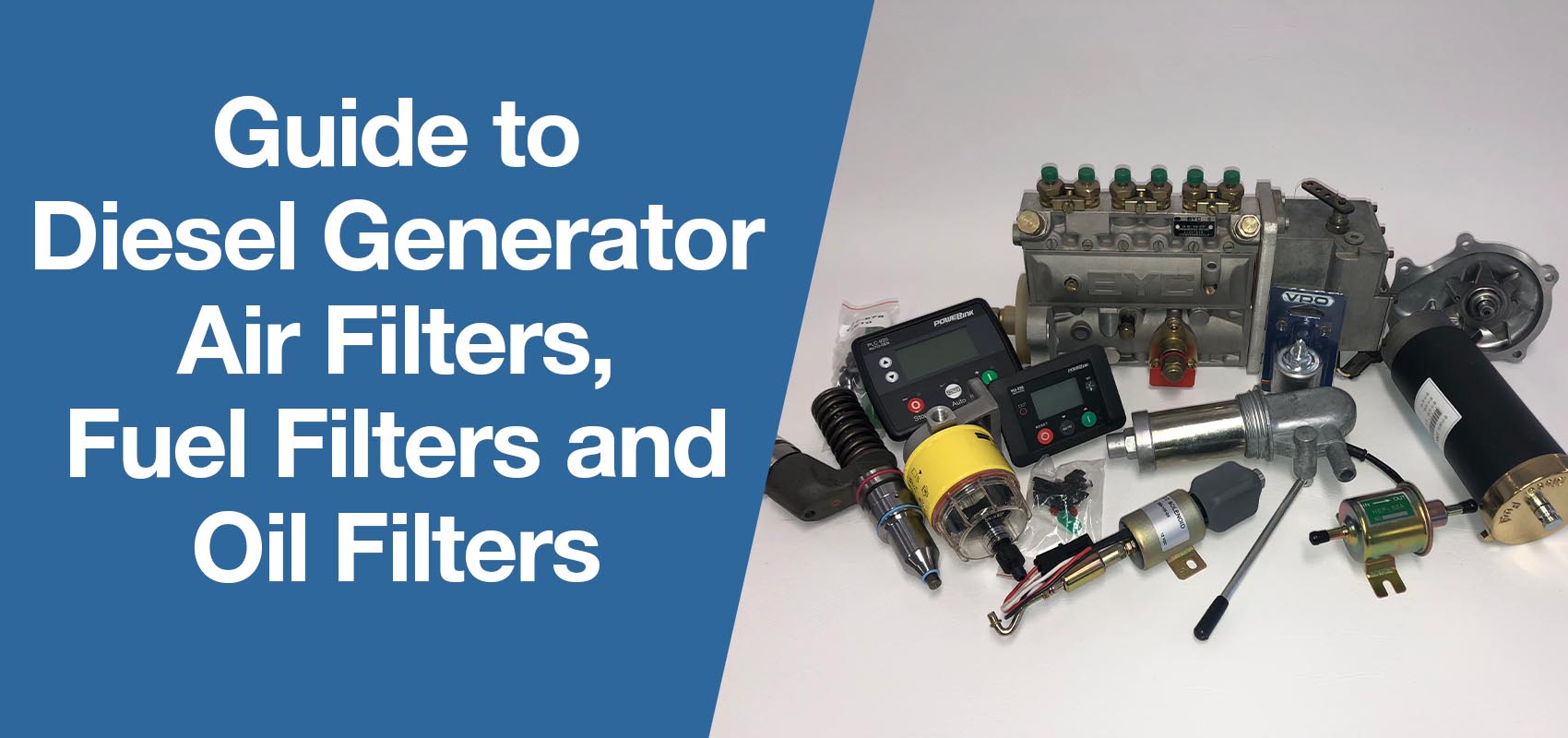 Guide to Diesel Generator Air Filters, Fuel Filters