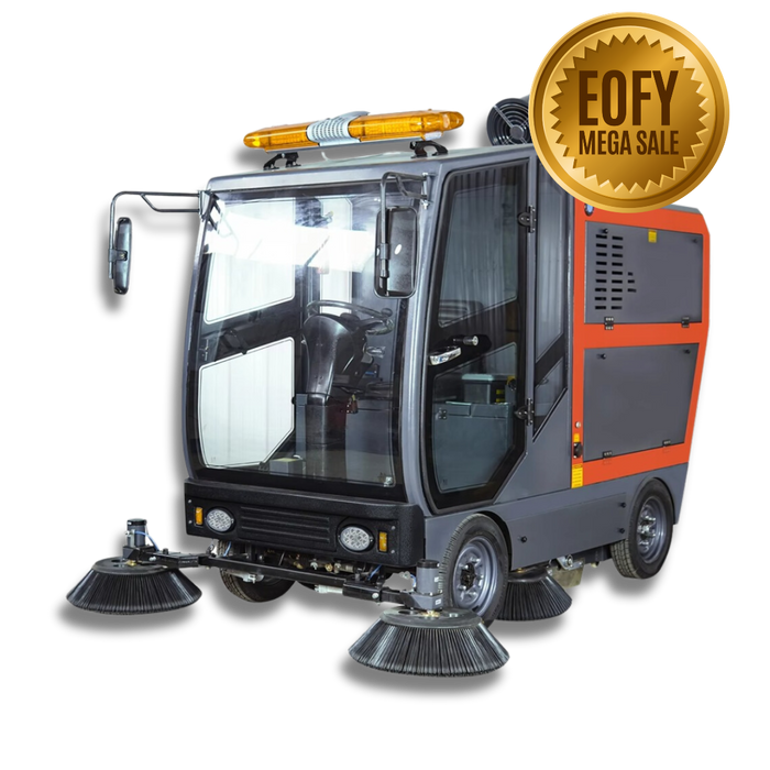 ELECTRIC RIDE-ON URBAN SWEEPER MAX 48V