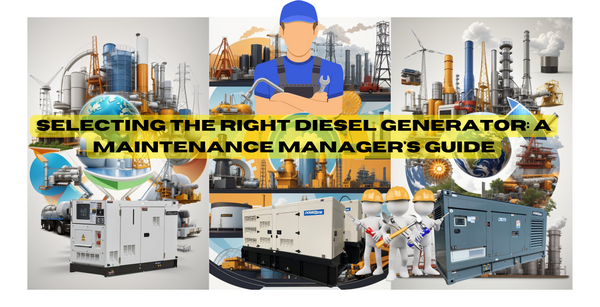 Selecting the Right Diesel Generator: A Maintenance Manager's Guide