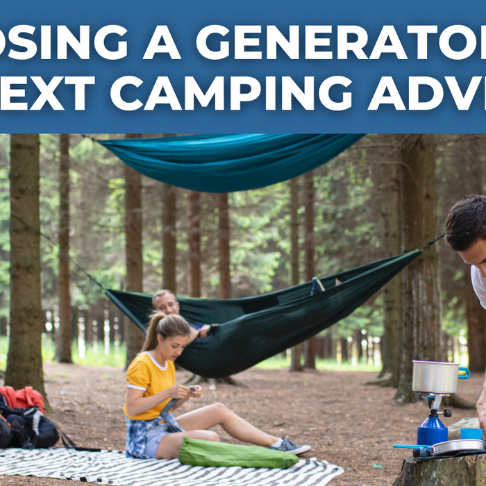 generator for your camping adventure