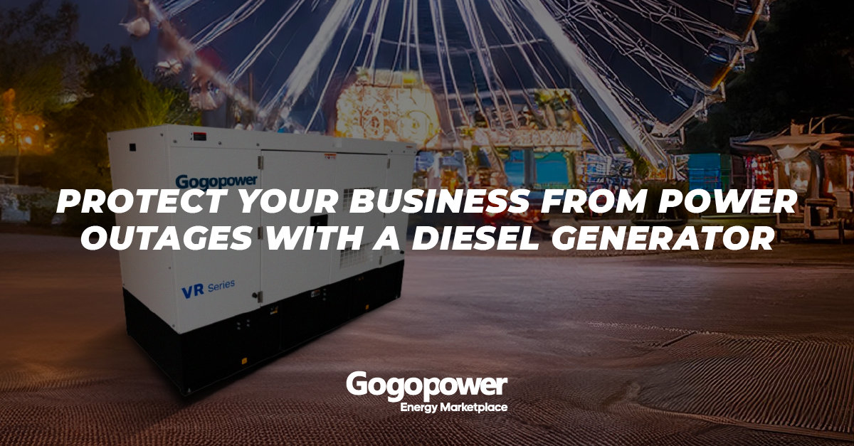 Protect Your Business from Power Outages with a Diesel Generator