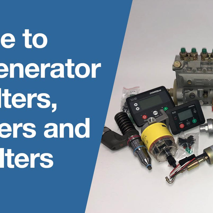 Guide to Diesel Generator Air Filters, Fuel Filters