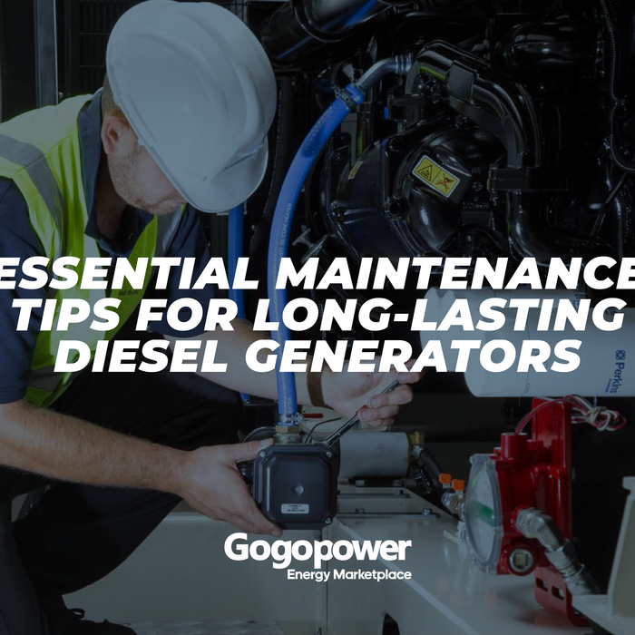 Essential Maintenance Tips for Long-lasting Diesel Generators