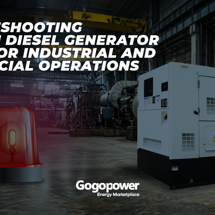Troubleshooting Common Diesel Generator Issues for Industrial and Commercial Operations