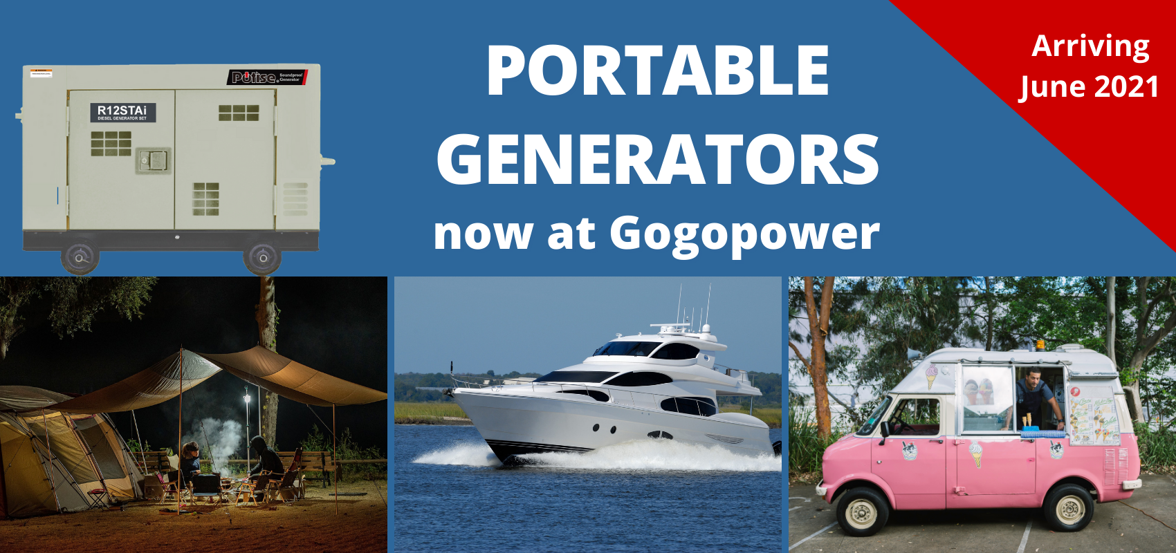 Portable Diesel Generators Arriving Soon