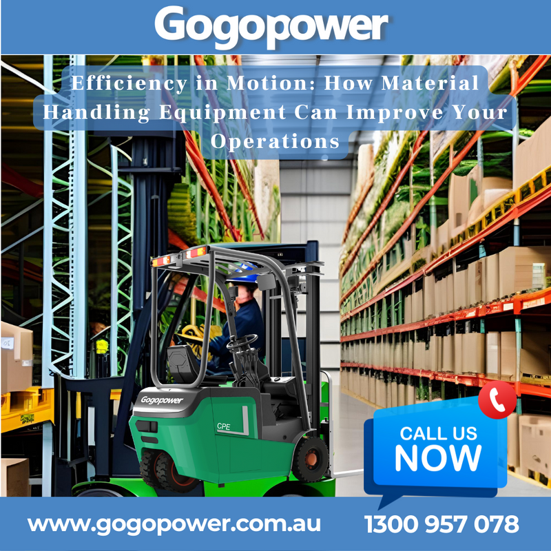 Material Handling Equipment Can Improve Your Operations