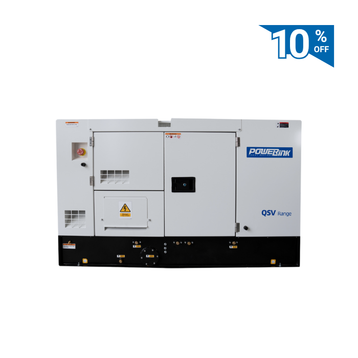 SDT30K5S, 33kVA Diesel Generator 240V, 1 Phase: Powered by Kubota