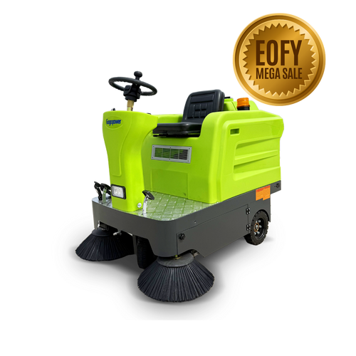 BATTERY POWERED RIDE-ON SWEEPER LITE 48V