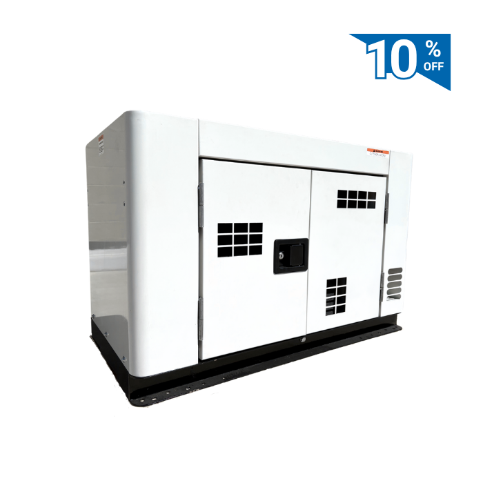 R12STAi-AU, 8.5kVA Portable Diesel Generator 240V, 1 Phase: Powered by OEM Engine