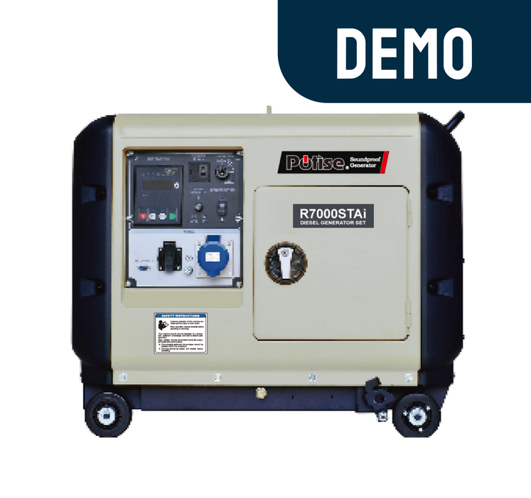 R7000STAi-AU, 4.6kVA Portable Diesel Generator 240V, 1 Phase: Powered by OEM Engine