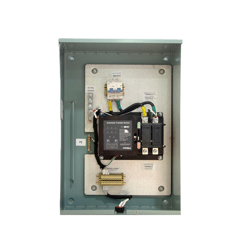 PC63A 1 phase Automatic Transfer Switch IP54
