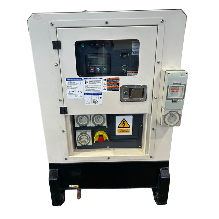 10kVA Diesel Generator 415V, 3 Phase: Powered by Kubota (Second-Hand)