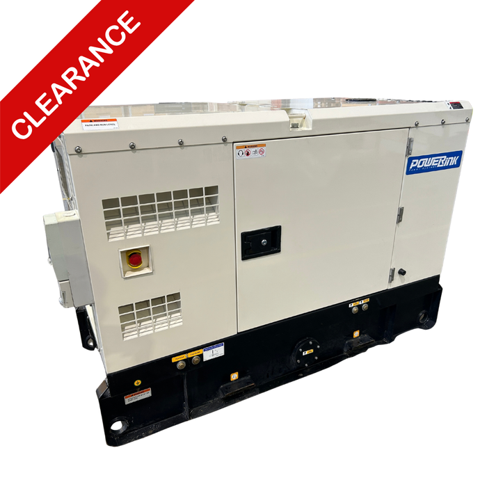 10kVA Diesel Generator 415V, 3 Phase: Powered by Kubota (Second-Hand)