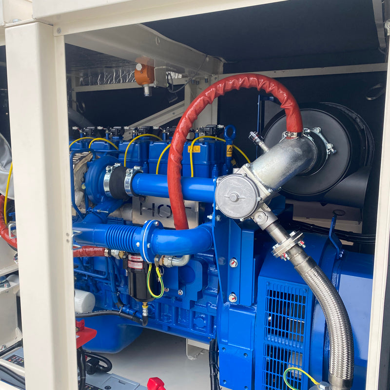 gogopower | GXE100S-NG 100KW Natural Gas Generator 415V, 3 Phase: Powered by PowerLink in sale